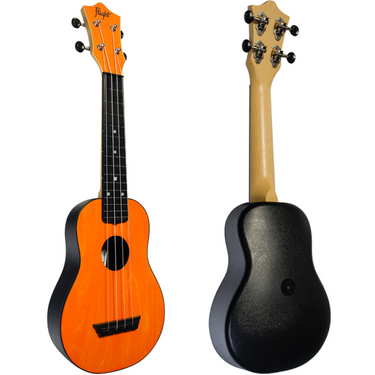 Ukulele Flight Naranja Soprano C/Funda Y Afinador, Tus35packnar